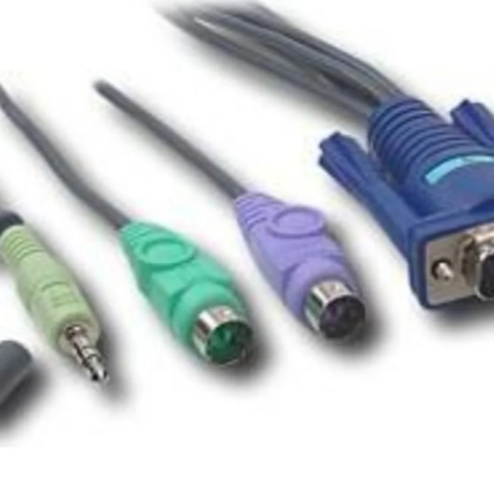 IOGEAR MiniView Micro 2-Port VGA PS/2 KVM Switch Model GCS62 (VSE) Technology. V